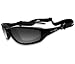 Wiley X Top Jimmie Sunglasses Gloss Black Frame w/Smoke Gray Lens