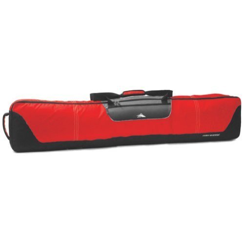 High Sierra Wheeled Double Snowboard Bag,Ready For Red/Charcoal/Black