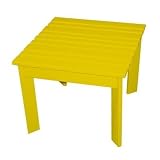 Prairie Leisure Design 71-006 16' ' Side Table - Buttercup Yellow