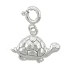 Sterling Silver Animal Turtle Charm