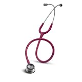 3M Littmann 2122 Classic II Pediatric Stethoscope, Raspberry, 28 inch