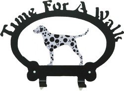 Dog Leash Hook - Dalmatian (Time for a Walk)