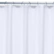 Fieldcrest&reg; Luxury White Metallic Printed Fretwork Shower Curtain