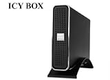 Icy Box Nas Hard Drive Enclosure For 3.5 IDE Hard Drive With USB External Connector - Black