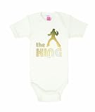 from Logoshirt Logoshirt Babygrow The King (Almost White, 3-6 Months) (Model 081-0165/008 3-6 months)