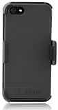 Splash Cruiser Slim Fit Slider Case with Belt Clip Holster Combo for iPhone 5 - BLACK
