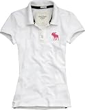 (�A�o�N�����r�[&�t�B�b�`) Abercrombie&Fitch �|���V���c ���f�B�[�X 2.�z���C�g S ���s�A���i Charlie Short Sleeve Polo Shirts