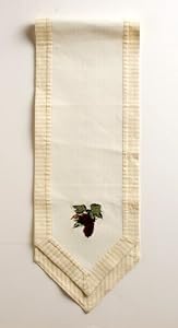 The Grapes of Bottle Table Runner
