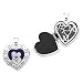 Sterling Silver Mother and Baby Cameo 21mm Heart Locket