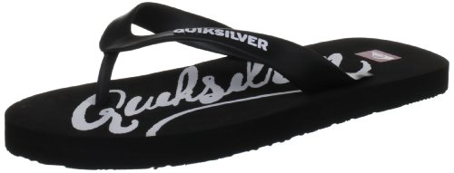 Quiksilver Men's Quik Sign Black/White Sandal KRMSL013-BWBS 9 UK, 43 EU