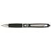 Zebra Z-Grip MAX Retractable Gel Pen, Medium Point 0.70 mm, Black Barrel, Black Ink  12-Count (42210)