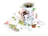 SNOWMAN SELF ADHESIVE WINDOW DECORATION 2M X60MM C129