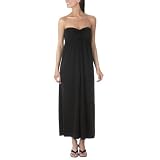 Juniors' Mossimo Supply Co. Ruched Strapless Dress - Ebony