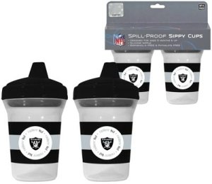 Oakland Raiders Sippy Cup - 2 Pack
