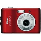 Buy Nikon Coolpix L18 8MP Digital Camera with 3x Optical Zoom (Ruby Red) by Nikon