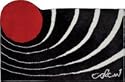 Luigi Colani Designer Badteppich / Badematte 2-4068 60x100 cm