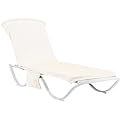 Chaise Cover 30x81" - White