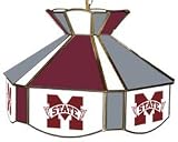 Mississippi State Bulldogs Teardrop Stained Glass Swag Light