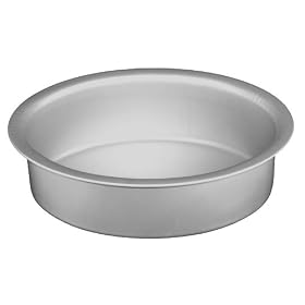 Fat Daddio's Anodized Aluminum Oval Cake Pan, 12 Inch x 2 Inch by Fat Daddio's