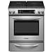KitchenAid Architect Series II: KGSS907S 30'' Slide-In Gas Range with 4 Sealed Burners, 15,000 BTU T