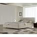 Rossetto Alix Contemporary Leather Platform Bed
