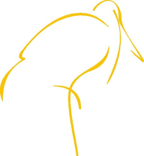 Imagen principal de Etiqueta de la pared d397 cigüeñas sueño 120x110 cm