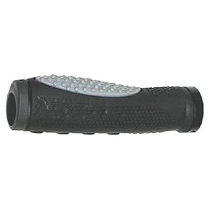 Sunlite Comforttech Mountain Bicycle Locking Grips, 130mm, Gray/Black