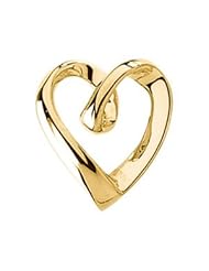CleverEve Luxury Series Platinum 3.10 grams Heart Shaped Pendant Chain Slide