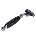 Edwin Jagger Gillette Mach 3 Razoe - Imitation Ebony