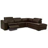 Cortez Contemporary Leather Sectional Sofa by Palliser   MOTIF Modern Living