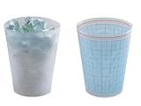 School Paper Trash Bins -Set of 2