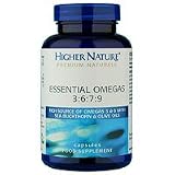 Essential Omegas 3-6-7-9 - Complete Nutritional Omega Complex - 90 capsules