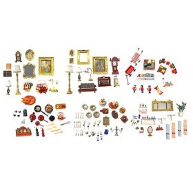 Click here to buy Melissa & Doug Victorian Dollhouse Accessory Bundle by Melissa & Doug