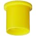 Kapsto 205 G 1/8 Ethylene Vinyl Acetate Protective Cap, Yellow, 9.7 mm Tube OD (Pack of 100)