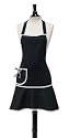 Jessie Steele Carmen Bib Apron, Black