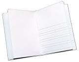 8 X 6 Blank Hardcover Books With Primary Lines