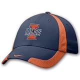 Illinois Fighting Illini Nike Fitted Hats - Basketball Swoosh Flex