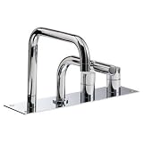 Design Bath 4 Hole Set With Pull Out Spray Deck Mounted Hp3 De441dc