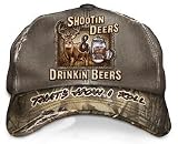 Buck Wear Shootin Deers & Drinkin Beers That's How I Roll Hat