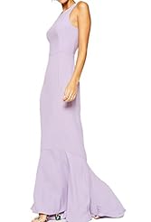 Sleeveless Mermaid Spring Summer Winter Checkered Print Polyester/Spandex Evening Dress/Prom Dress/Wedding Dress/Maxi Dress 