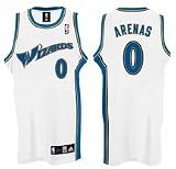Gilbert Arenas Washington Wizards #0 Authentic Adidas NBA Basketball Jersey (White)