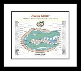 Florida Gators - 2007 NCAA Tournament Bracket - Framed 8x10 Photograph