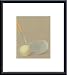 Golf Club & Ball by Jose Gomez 7.75X9.75 Framed with Black Metal Frame