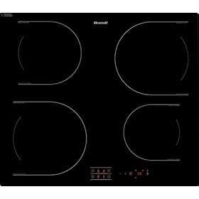 Brandt - TI112B - Table de Cuisson Induction - 58 cm - Noir