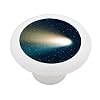 Space Comet Decorative High Gloss Ceramic Drawer Knob