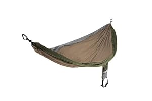 Eagles Nest Outfitters Single Nest Hammock (Khaki/Olive/Silver)