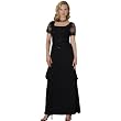 Chiffon Formal Evening Dress - Mother of Bride & Groom Dress. Mothers Dress Gown. Womens Long Evening Gown by Sean Collection (7280)