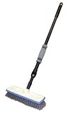 Carrand 97410 10-Inch Outdoor Cleaning Brush With 48-Inch Extension Pole