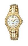 Seiko Coutura Gold-tone Mother-of-pearl Dial Women's watch #SXDC94