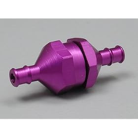 Du-Bro 835 Purple In Line Fuel Filter With Plug from Fuel Filters